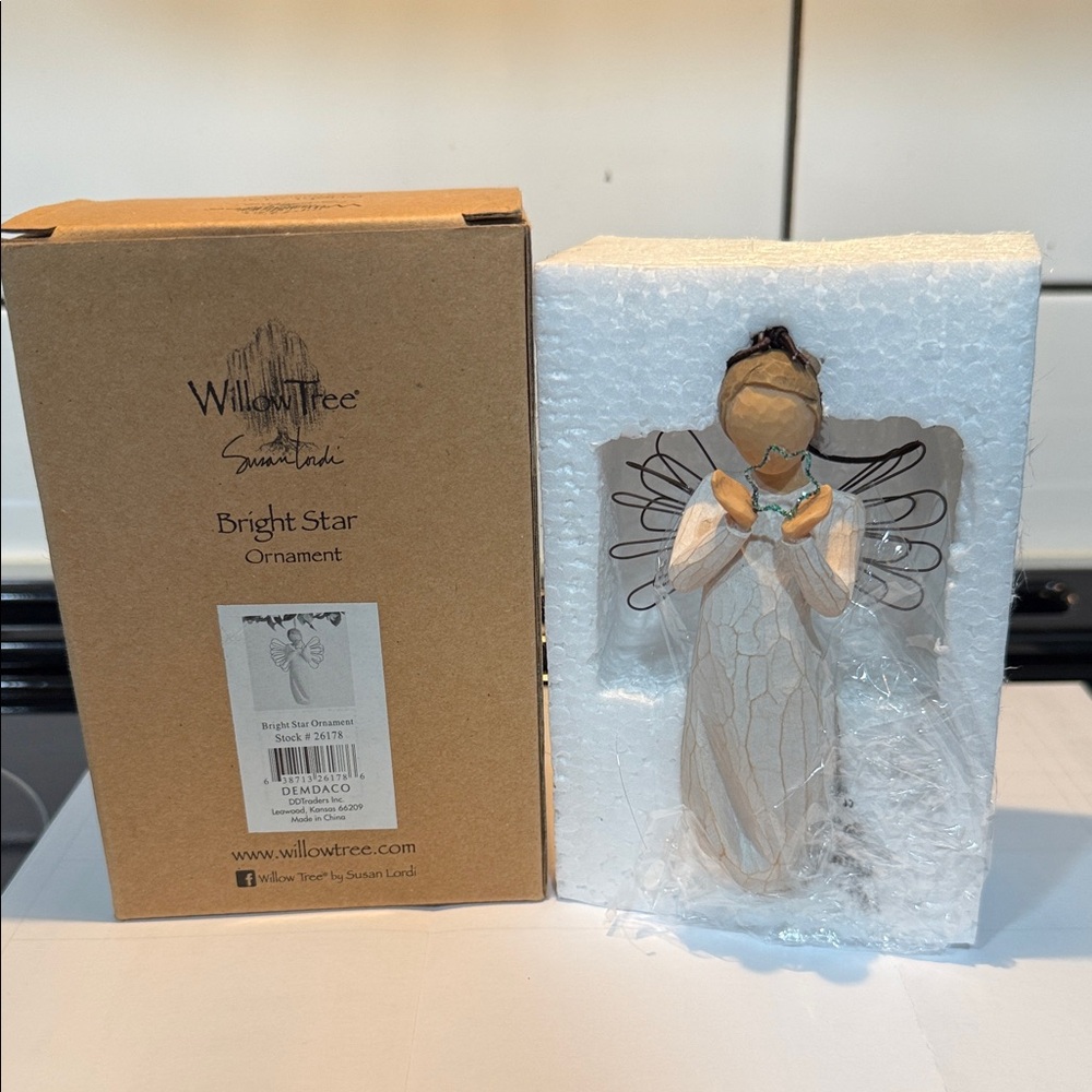 Willow Tree Bright Star Ornament Angel with Brand New in Box!
